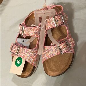 NEW Girls Cat & Jack Reagan Sandals Girls Size 10